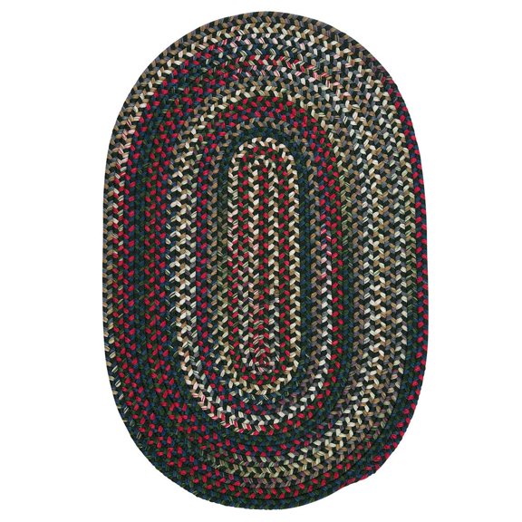 CK67R120X120 Chestnut Knoll - Thyme Green 10 round Rug, 65% Nylon/35% Polypropylene - Round.