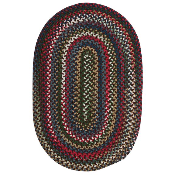 CK97R120X120 Chestnut Knoll - Saddle Brown 10' round Rug, 65% Nylon/35% Polypropylene - Round.