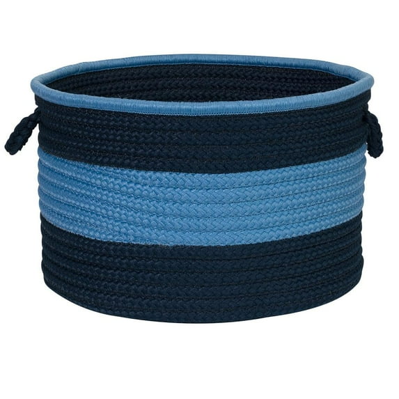 Colonial Mills Color Block Round Basket