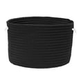 thumbnail image 1 of C031A012X008 Colorful Braided Toy Basket - Onyx 12"x12"x8" Basket, 100% Polypropylene - Round., 1 of 1