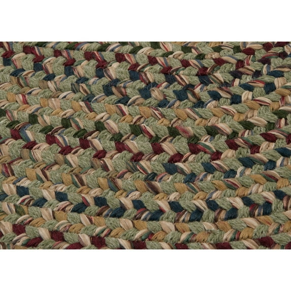 Colonial Mills Comfort Braided Area Rug Taupe 2' x 3' Oval 2' x 3'