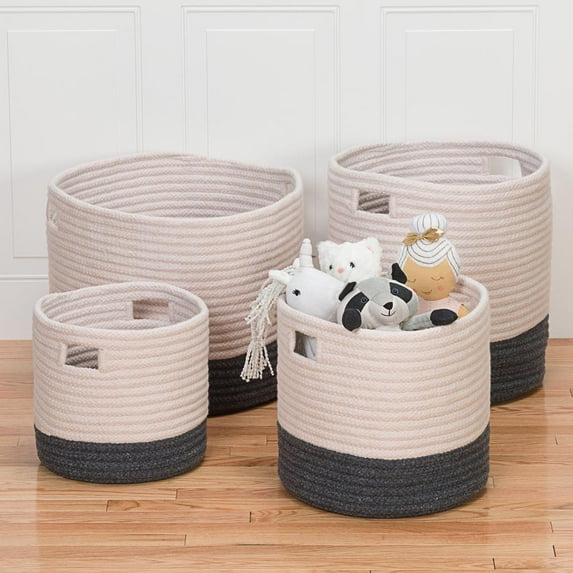 Colonial Mills Cortland Basket - Slate 20"x20"x16"