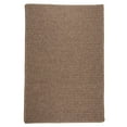 thumbnail image 1 of CY64R144X144S Courtyard - Cocoa 12' square Rug, 75% Polypropylene/25% Wool - Square., 1 of 3