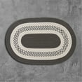 thumbnail image 1 of Crescent Gray Indoor/Outdoor Rug, Round 10', 1 of 11