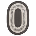 thumbnail image 1 of NT11R024X072 Crescent - Gray 2'x6' Rug, 100% Polypropylene - Runner (Oval)., 1 of 11