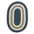 thumbnail image 1 of NT51R024X048 Crescent - Lake Blue 2'x4' Rug, 100% Polypropylene - Oval., 1 of 2