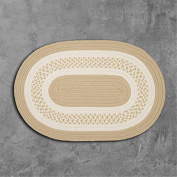 NT81R120X120 Crescent - Linen 10 round Rug, 100% Polypropylene - Round.