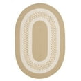 thumbnail image 1 of NT81R024X048 Crescent - Linen 2'x4' Rug, 100% Polypropylene - Oval., 1 of 11