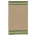 thumbnail image 1 of DE45R096X132S Denali End Stripe - Moss Green 8x11 Rug, 100% Polypropylene - Rectangle., 1 of 2