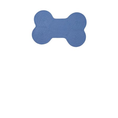 Colonial Mills Dog Bone Solid - Blue Ice 18"x30"