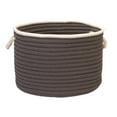 thumbnail image 1 of FY42A018X018 Doodle Edge - Gray 18"x18"x12" Basket, 100% Polypropylene - Round., 1 of 2