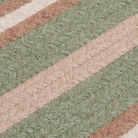 MD69R024X144S Elmdale Runner - Palm 2x12 Rug, 75% Polypropylene/25% Wool - Runner (Rectangle).