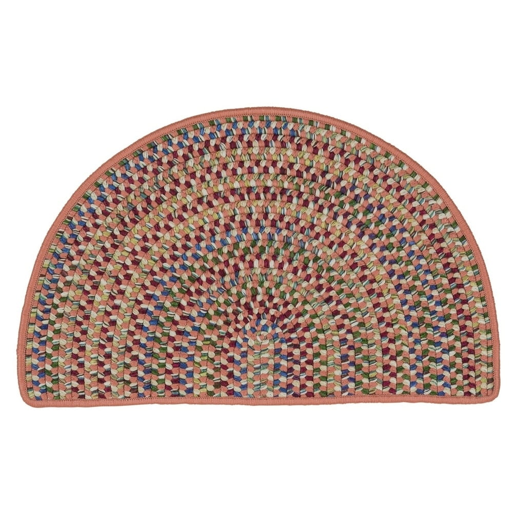 Colonial Mills Farmhouse Braided Machine Washable Hearth Rug Saffron 2