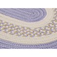 thumbnail image 1 of Colonial Mills 3' Purple Round Handmade Braided Area Throw Rug, 1 of 2