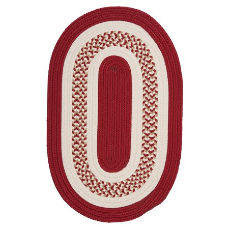 Colonial Mills Flowers Bay Red Rug 9x9
