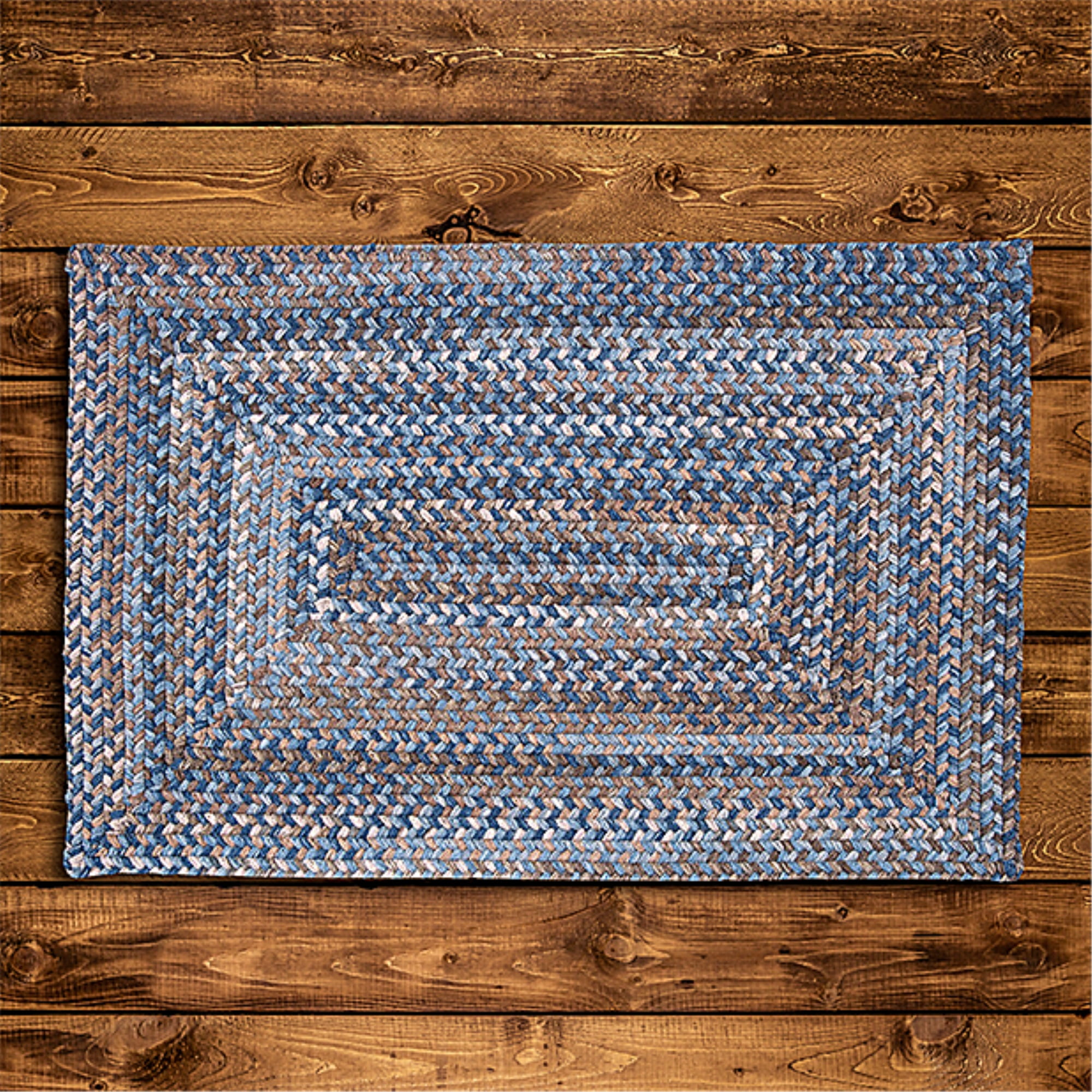 Colonial Mills Gloucester 100 Traditional Braid Wool Stair Treads