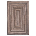 thumbnail image 1 of Colonial Mills 12' Brown, Blue and Beige Braided Square Area Throw Rug, 1 of 2