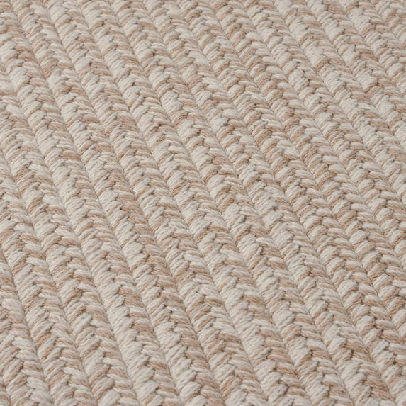 HT91R024X084S Hayley Tweed - Natural 2x7 Rug, 75% Polypropylene/25% Wool - Runner (Rectangle).