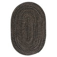 thumbnail image 1 of HY19R048X048 Hayward - Black 4' round Rug, 75% Polypropylene/25% Wool - Round., 1 of 2