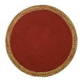 thumbnail image 1 of HolidayVibes Under Tree Reversible Round Rug Border Vibe 65” x 65”, 1 of 5