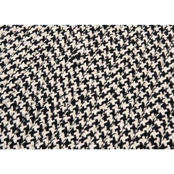 Colonial Mills Houndstooth Doormats - Black 22" x 34"