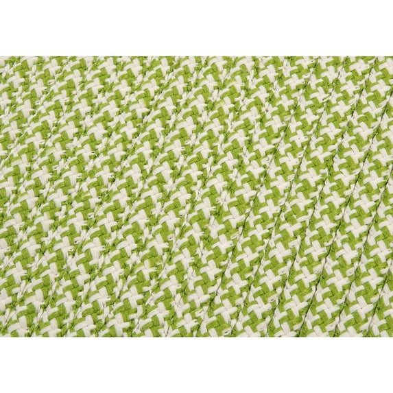 Houndstooth Doormats - Lime 35" x 54"