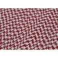 thumbnail image 1 of Colonial Mills Houndstooth Doormats - Sangria  40" x 60", 1 of 2