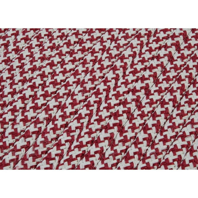 Colonial Mills Houndstooth Doormats - Sangria  40" x 60"