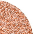 thumbnail image 1 of HW73R060X084 Howell Tweed - Orange 5x7 Rug, 100% Polypropylene - Oval., 1 of 2