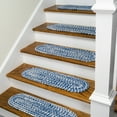 thumbnail image 1 of Colonial Mills SET-4 Howell Tweed Reversible Machine Washable Stair Treads - 8"x28" (SET 4) Jasmine, 1 of 3
