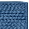 thumbnail image 1 of Colonial Mills 2.5' x 13' Blue All Purpose Handmade Reversible Rectangle Mudroom Area Throw Rug, 1 of 2