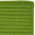 thumbnail image 1 of Colonial Mills 2.5' x 12' Green Handcrafted Reversible Outdoor Area Throw Rug Runner, 1 of 2