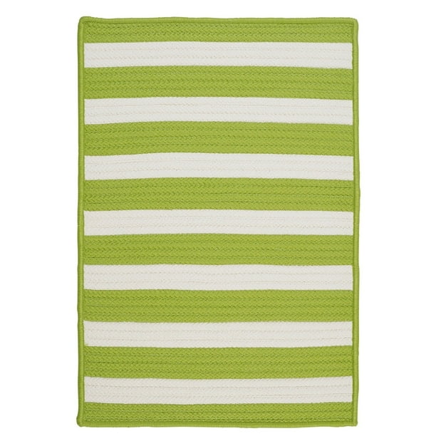 Lime green throw rug sale
