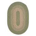 thumbnail image 1 of Colonial Mills 11' Green and Beige Reversible Round Area Throw Rug, 1 of 2