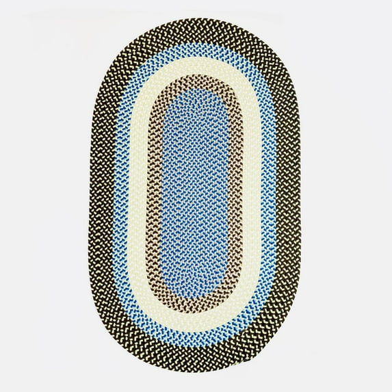 Colonial Mills Kingston Braid - Brown 5' x 8'