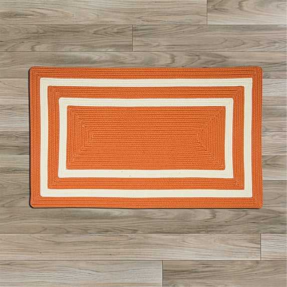 PY41R120X156R La Playa - Tangerine 10x13 Rug, 100% Polypropylene - Rectangle.
