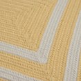 thumbnail image 1 of Colonial Mills 2' x 7' Sun Yellow Rectangular Modern Braided Area Throw Rug, 1 of 2