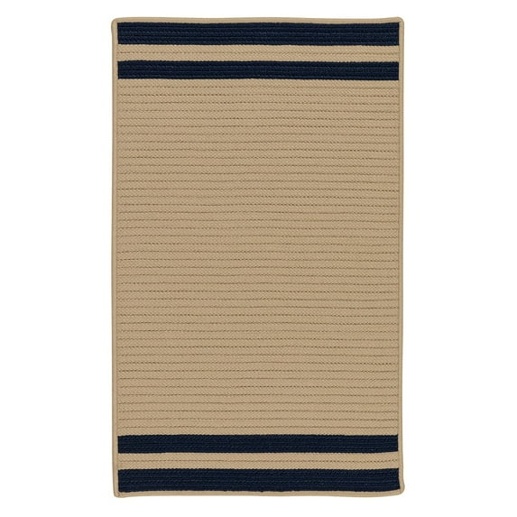 Colonial Mills Lima Striped Indoor/Outdoor Braided Reversible Rug USA MADE