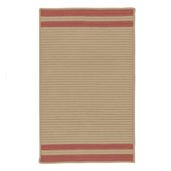 Colonial Mills Lima Striped Indoor/Outdoor Braided Reversible Rug USA MADE