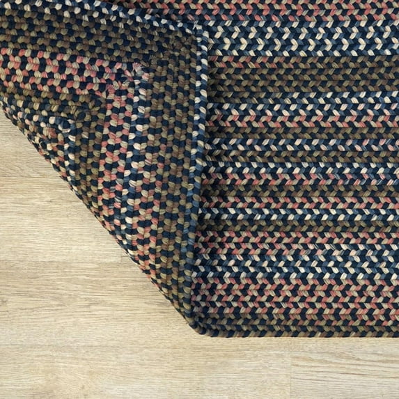 Colonial Mills Lucid Braided Multi Runner - Navy Pier 30"x10' Rug