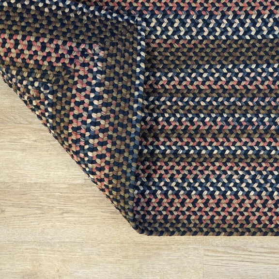 Lucid Braided Multi Square - Navy Pier 3x3 Rug