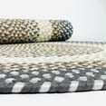 thumbnail image 1 of Colonial Mills Marin Braided Rug, 11x14, Gray, 1 of 6