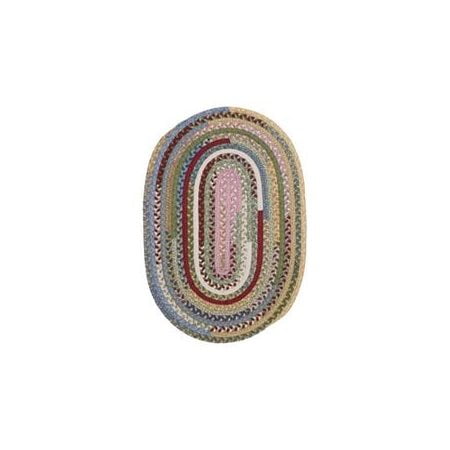 Colonial Mills Market Mi Rectangle Braided Multi Area Rugs 2x3