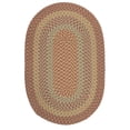 thumbnail image 1 of Colonial Mills 12' x 15' Red and Gray All Purpose Handcrafted Reversible Oval Outdoor Area Throw Rug, 1 of 2