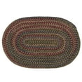 thumbnail image 1 of Colonial Mills 5' x 8' Braided Oval Area Throw Rug, 1 of 3