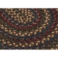 thumbnail image 1 of Colonial Mills Midnight Braided Brown Area Rug 8"x28" (SET 13), 1 of 4