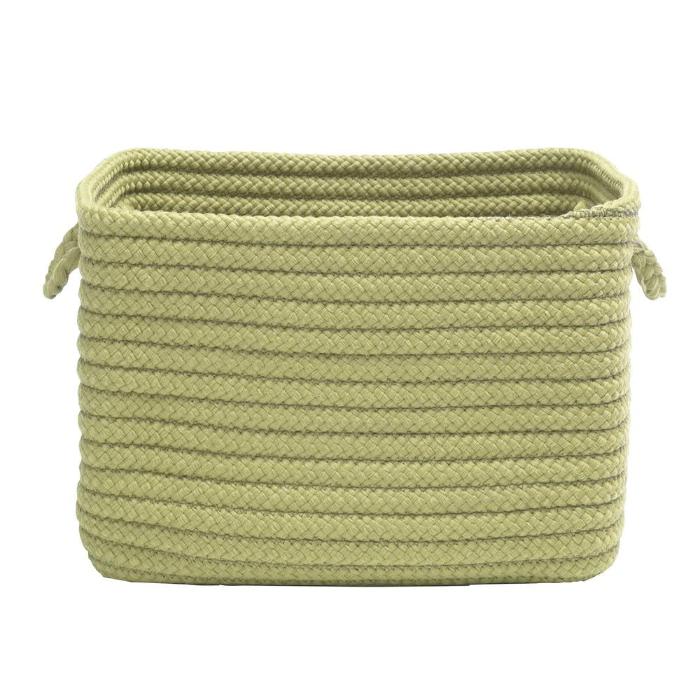 Colonial Mills Modern Farmhouse Home Basket - Pistachio 12"x8"x10"