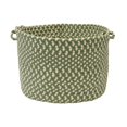 thumbnail image 1 of Colonial Mills 5' Green and Blue Square Braided Area Rug, 1 of 4