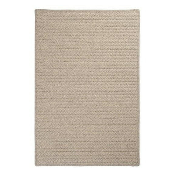 HD31R120X120S Natural Wool Houndstooth - Cream 10' square Rug, 100% All-Natural Wool - Square.