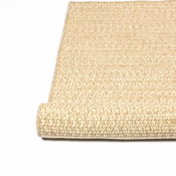Natural Woven Tweed - Beige 4 x 6